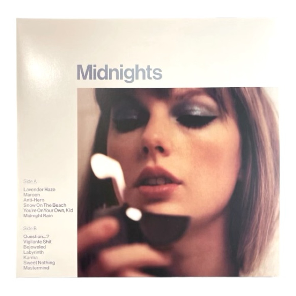 Taylor Swift Midnights Moonstone Vinyl w/signed insert